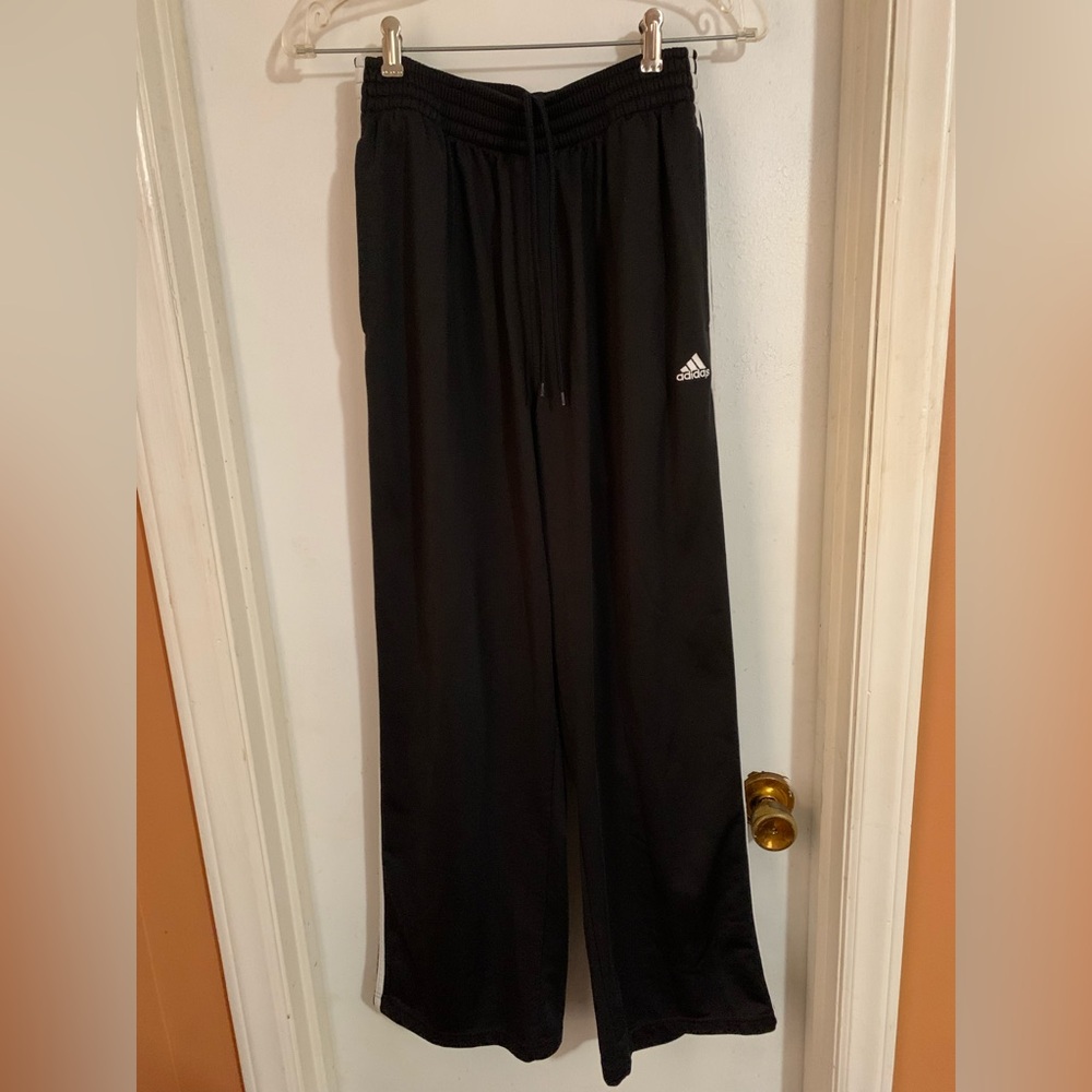 Adidas size medium Black and white Pants